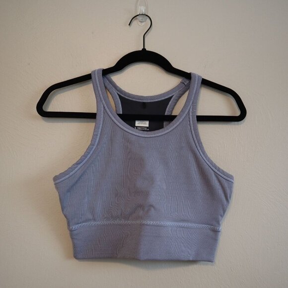 Prana Blue Longline Sports Bra Size Small - Picture 1 of 5